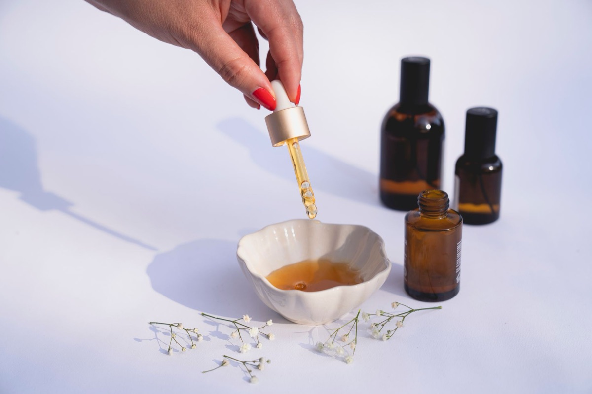 Produits de soins de la peau haut de gamme et cosmétiques.