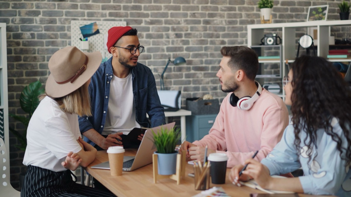 creators collaborating