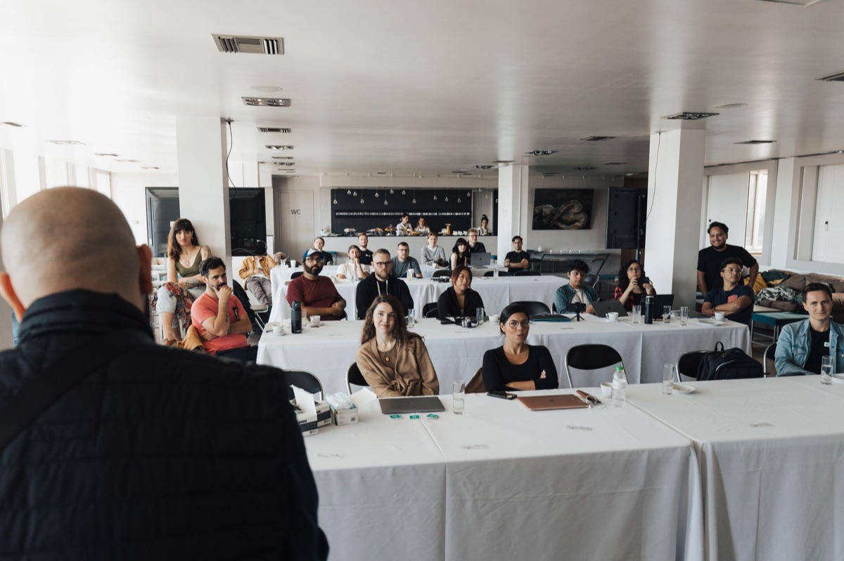 collaboration workshop with creators