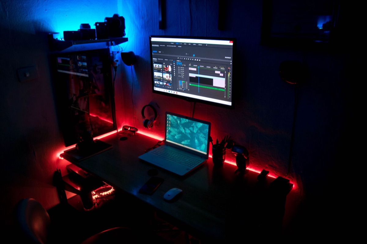 tech studio interior